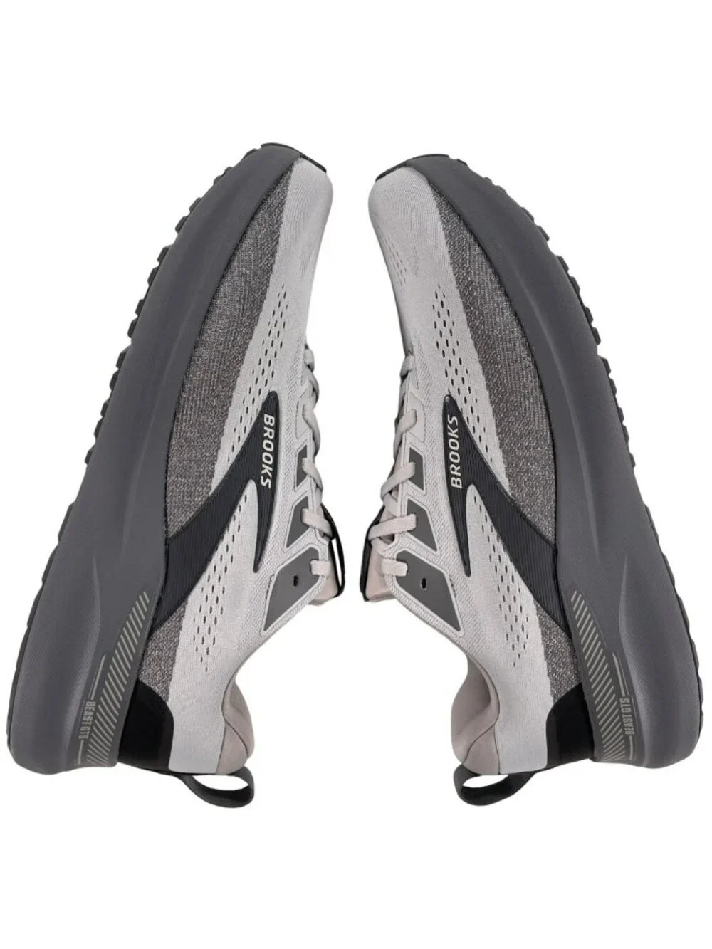 Brooks Beast GTS 26 Running Athletic Shoes Gray/Blackened Pearl Men's Sz 15 NEW